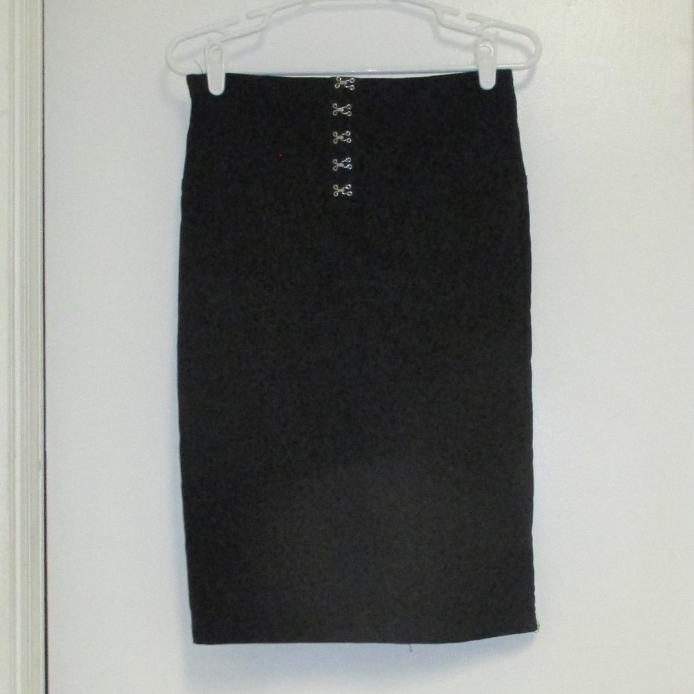 Skirt - Love University Black Skirt Size: 28” Waist